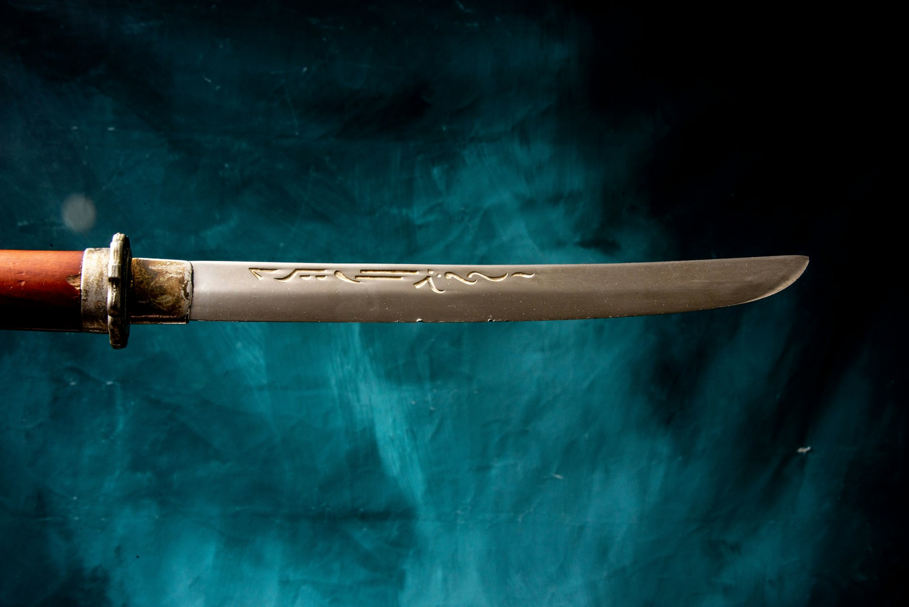 Custom daisho set with matching katana and short sword styling