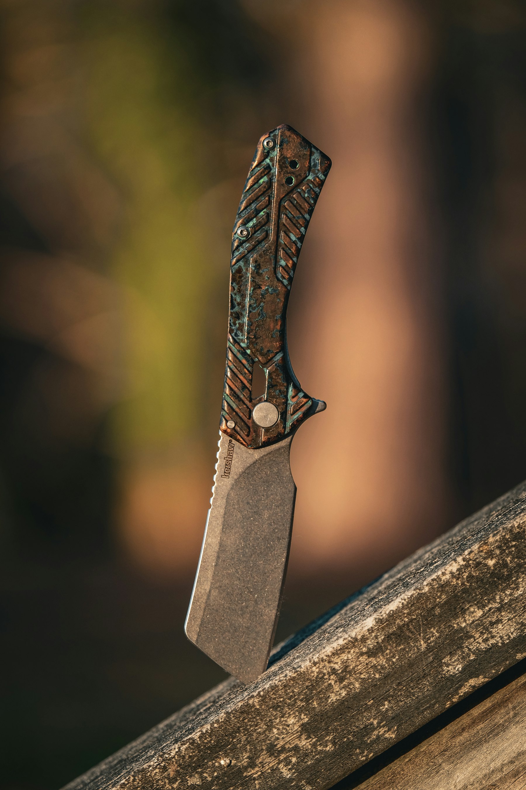 Custom knife and dagger blade work for utility and display